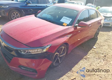2019 Honda Accord Sport from USA, damaged, VIN 1HGCV1F3XKA143929